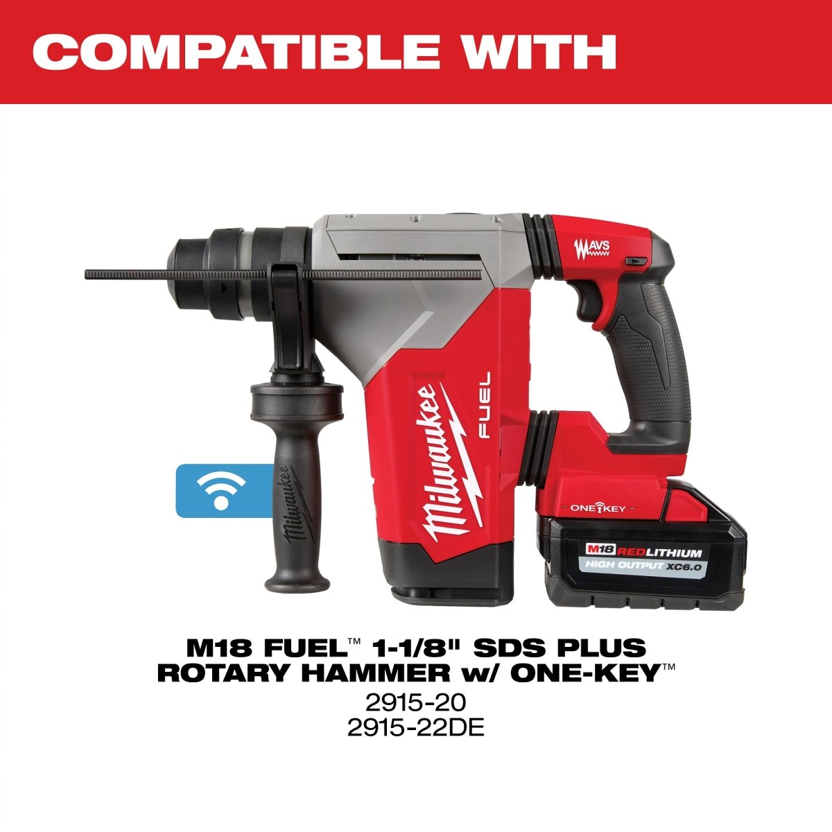 M18 FUEL™ HAMMERVAC™ 1 - 1/8" Dedicated Dust Extractor - AAA Industrial Supply