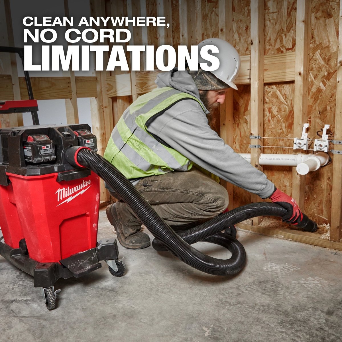 M18 FUEL™ NEXUS™ 12 Gallon Dual Battery Wet/Dry Vacuum Kit - AAA Industrial Supply