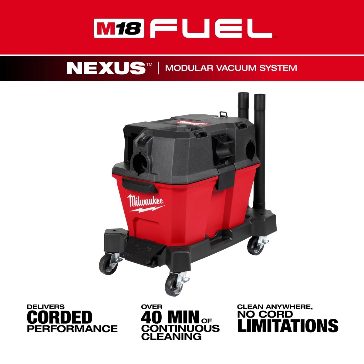 M18 FUEL™ NEXUS™ 6 Gallon Wet/Dry Vacuum - AAA Industrial Supply
