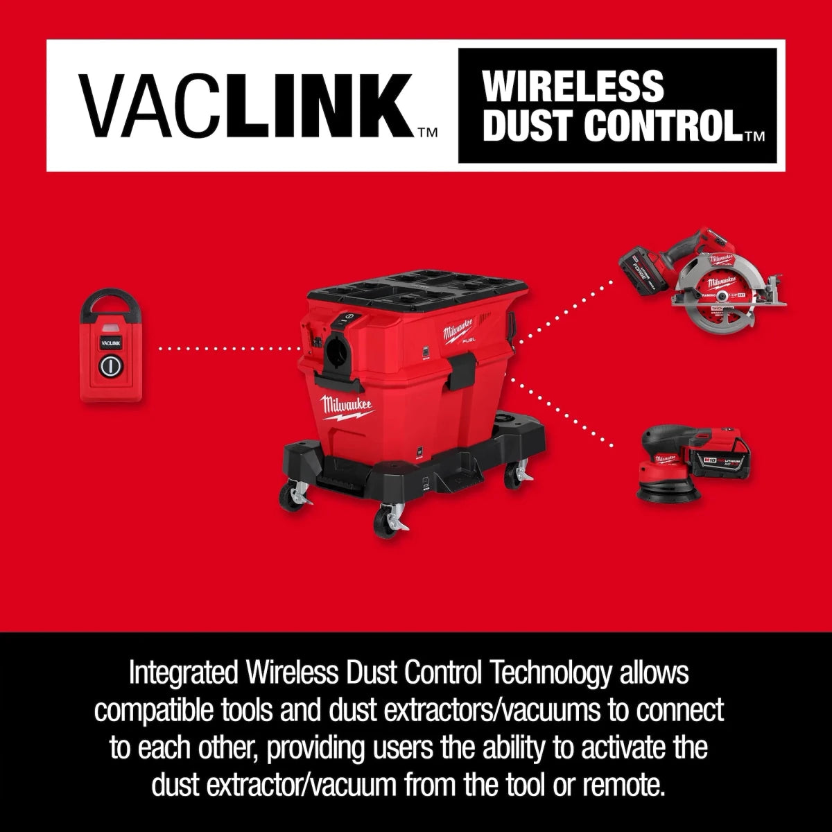 M18 FUEL™ NEXUS™ 6 Gallon Wet/Dry Vacuum w/ PACKOUT™ Compatibility & VACLINK™ - AAA Industrial Supply