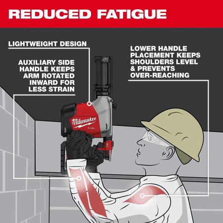 M18 FUEL™ Overhead Rotary Hammer w/ Integrated Dust Extraction - AAA Industrial Supply