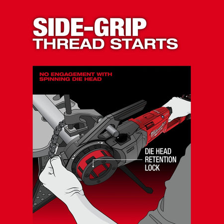 M18 FUEL™ Pipe Threader w/ ONE - KEY™ Kit - AAA Industrial Supply