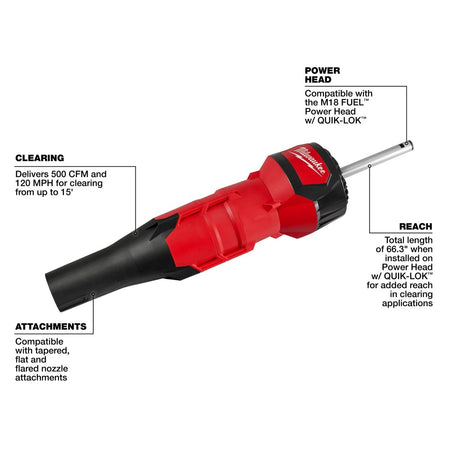 M18 FUEL™ QUIK - LOK™ Blower Attachment - AAA Industrial Supply