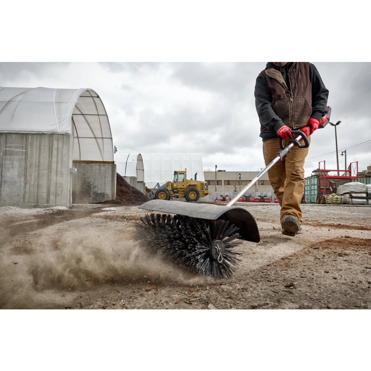 M18 FUEL™ QUIK - LOK™ Bristle Brush Attachment - AAA Industrial Supply