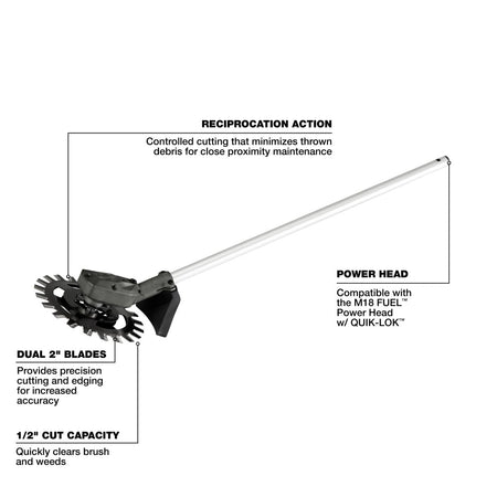 M18 FUEL™ QUIK - LOK™ Reciprocator Attachment - AAA Industrial Supply