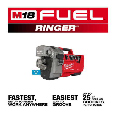 M18 FUEL™ RINGER™ Roll Groover for 2” – 6” Sch 10/40 - AAA Industrial Supply