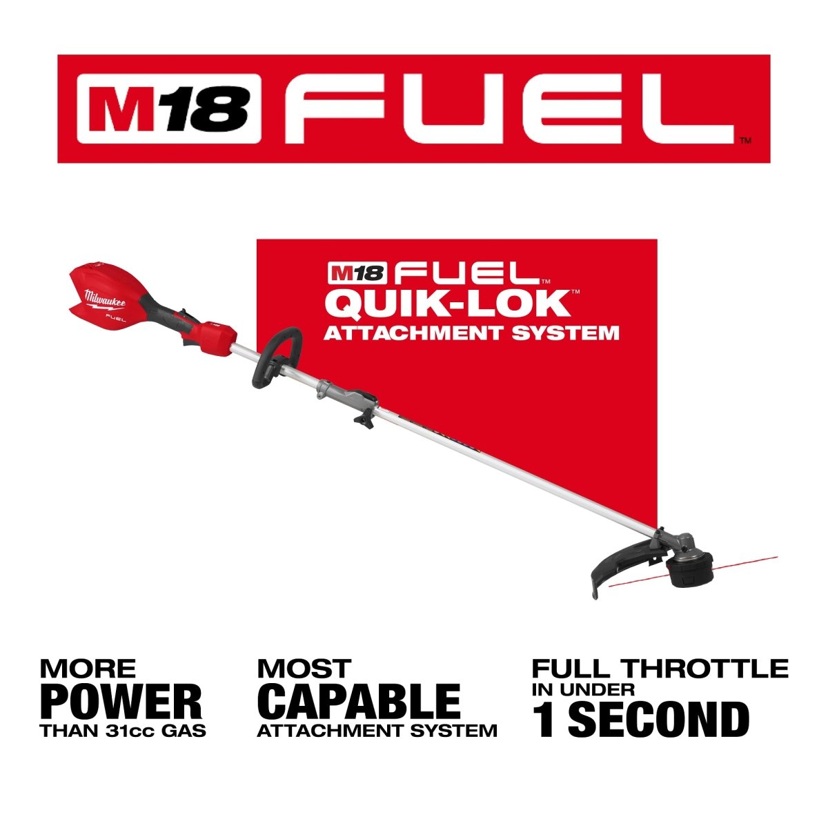 M18 FUEL™ String Trimmer w/ QUIK - LOK™ - AAA Industrial Supply