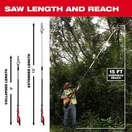 M18 FUEL™ Telescoping Pole Saw Kit - AAA Industrial Supply