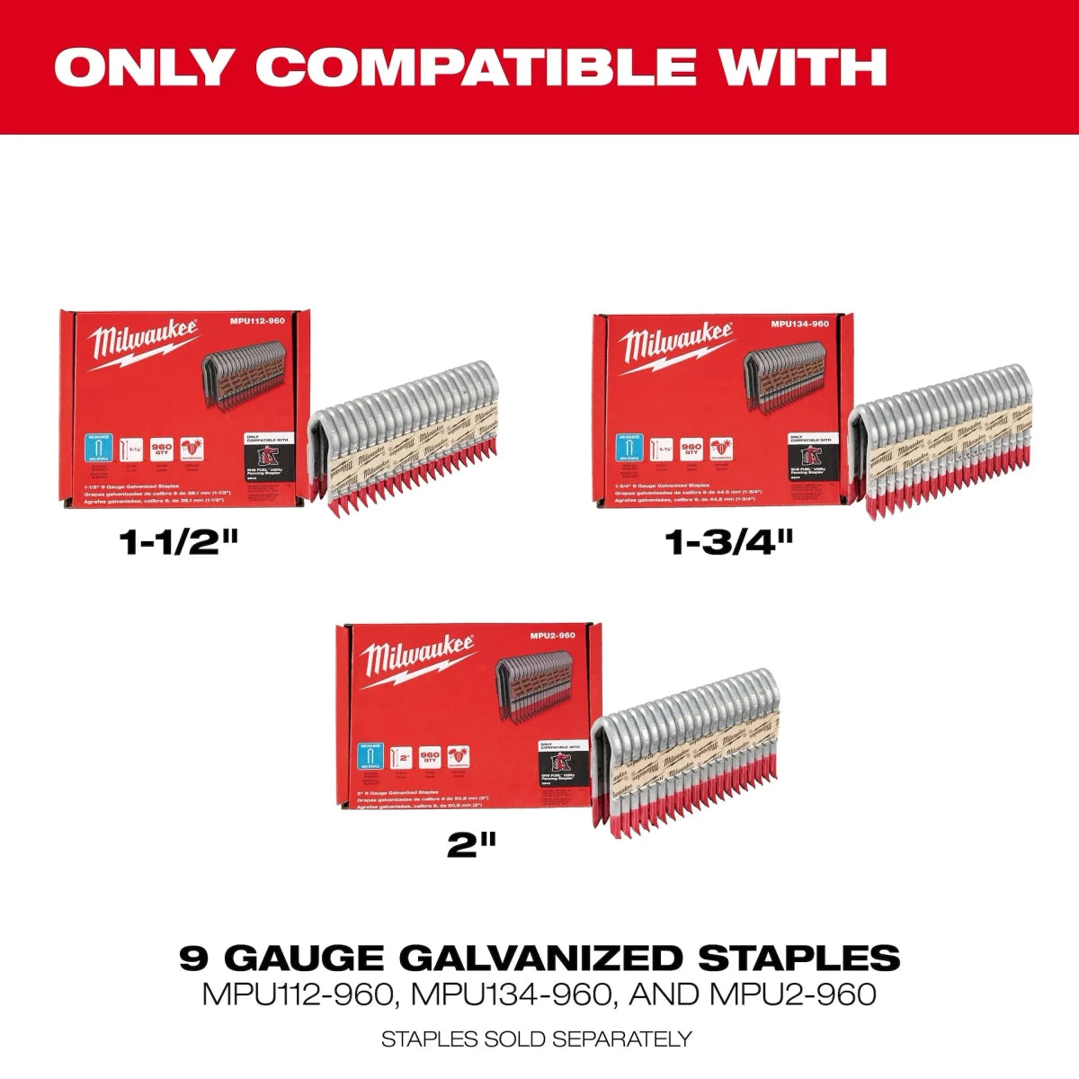 M18 FUEL™ Utility Fencing Stapler - AAA Industrial Supply