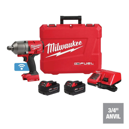 M18 FUEL™ w/ ONE - KEY™ High Torque Impact Wrench 3/4" Friction Ring Kit - AAA Industrial Supply