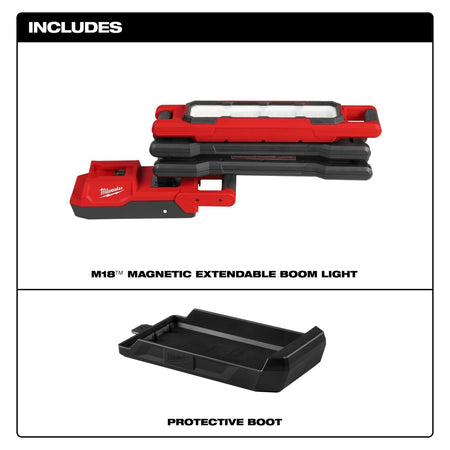 M18™ Magnetic Extendable Boom Light - AAA Industrial Supply