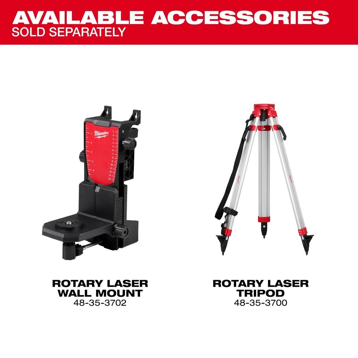 M18™ Red Exterior Dual Slope Rotary Laser Level Kit w/ Receiver & Remote - AAA Industrial Supply