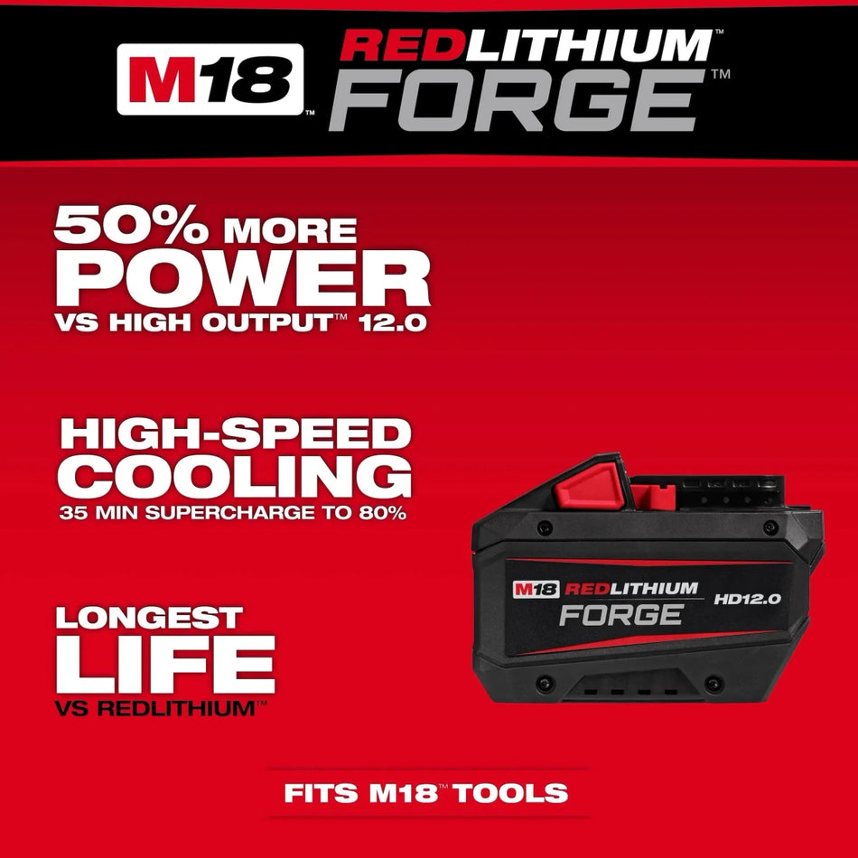 M18™ REDLITHIUM™ FORGE™ HD12.0 Battery (10 Pk) - AAA Industrial Supply