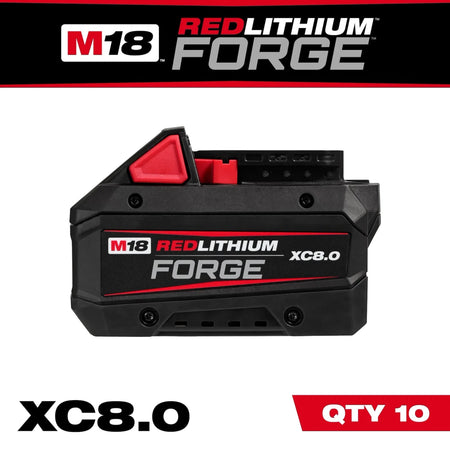 M18™ REDLITHIUM™ FORGE™ XC8.0 Battery (10 Pk) - AAA Industrial Supply