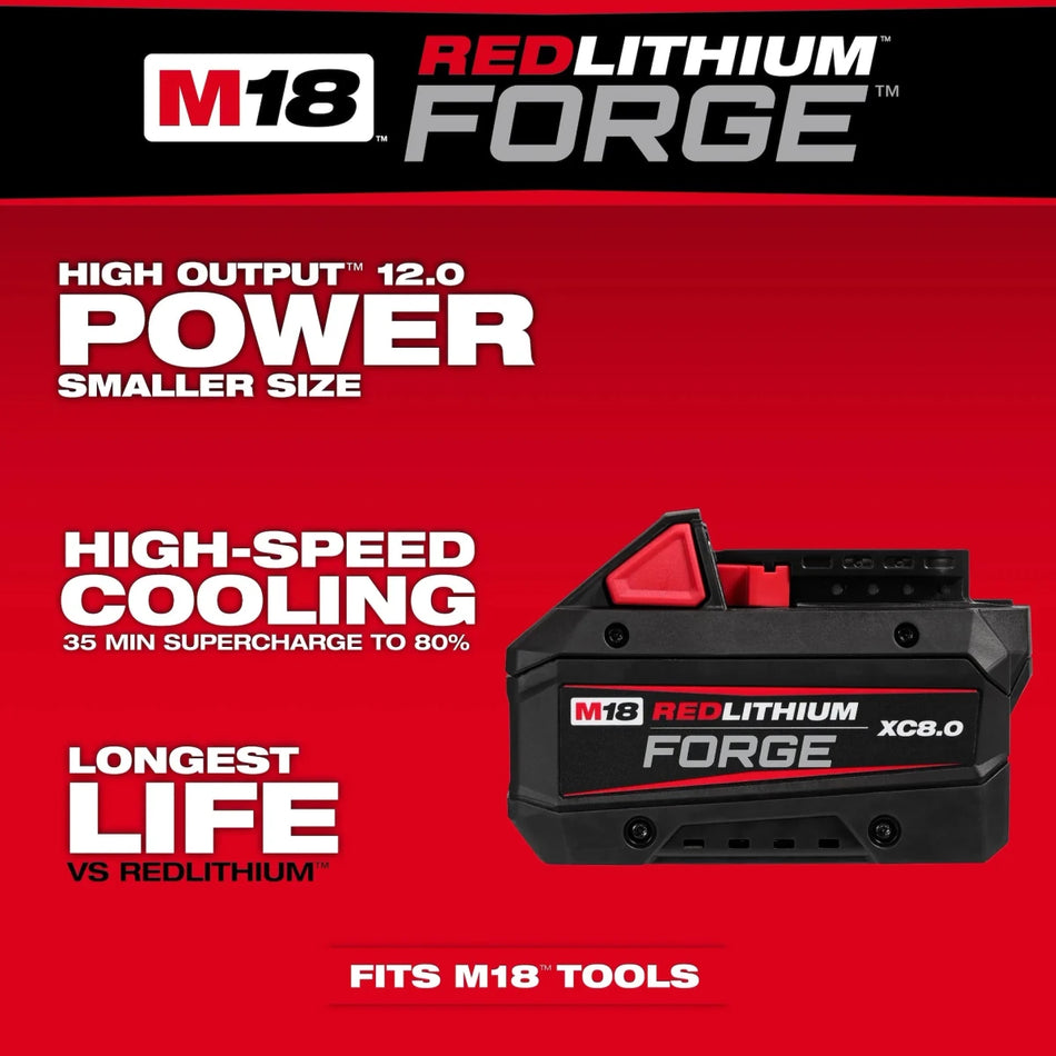 M18™ REDLITHIUM™ FORGE™ XC8.0 Battery (10 Pk) - AAA Industrial Supply
