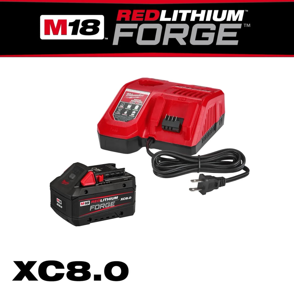 M18™ REDLITHIUM™ FORGE™ XC8.0 Dual Battery Starter Kit - AAA Industrial Supply
