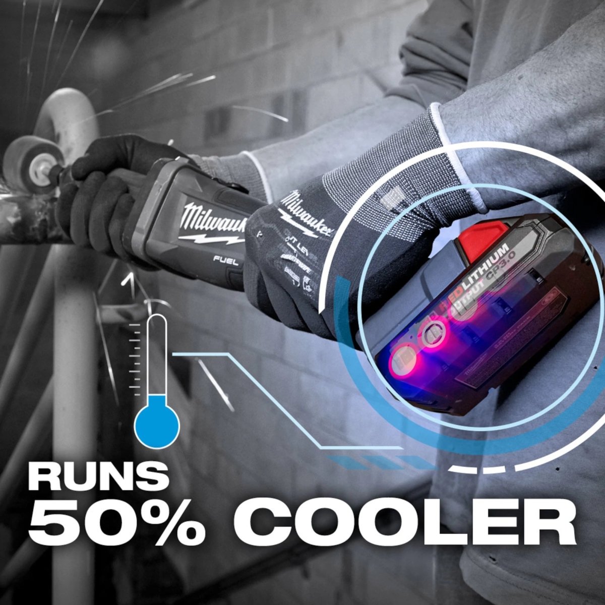 M18™ REDLITHIUM™ HIGH OUTPUT™ CP3.0 Battery - AAA Industrial Supply
