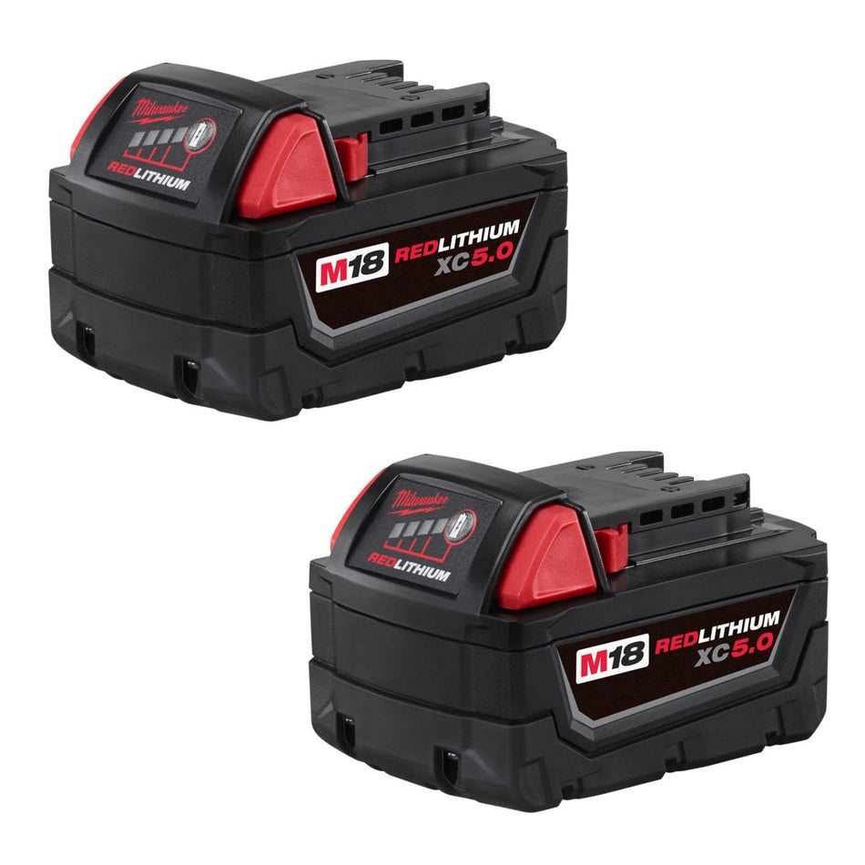 M18™ REDLITHIUM™ XC5.0 Extended Capacity Battery Two Pack - AAA Industrial Supply