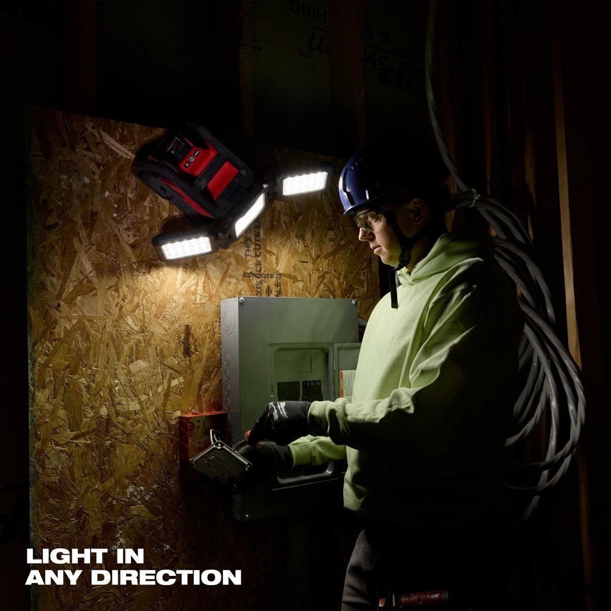 M18™ ROVER™ Dual Power Triple - Panel Flood & Area Light - AAA Industrial Supply