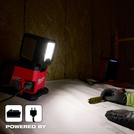 M18™ ROVER™ Dual Power Triple - Panel Flood & Area Light - AAA Industrial Supply