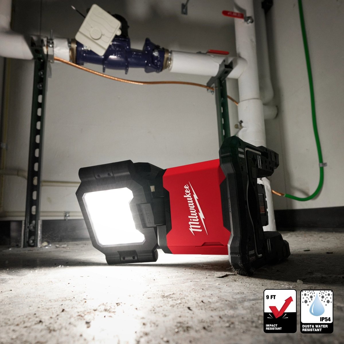 M18™ ROVER™ Dual Power Triple - Panel Flood & Area Light - AAA Industrial Supply