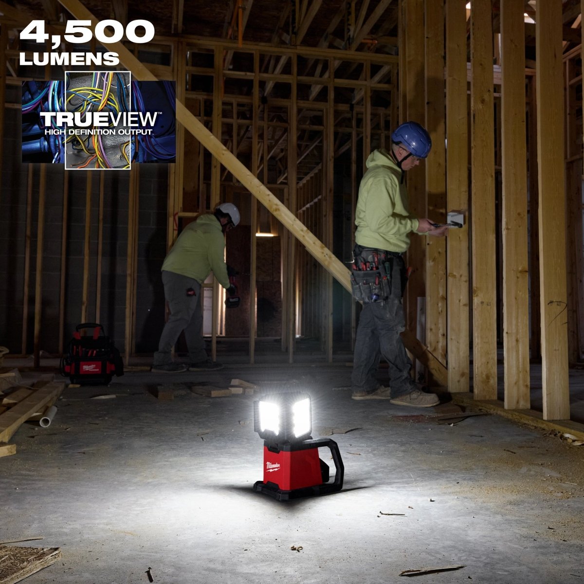 M18™ ROVER™ Dual Power Triple - Panel Flood & Area Light - AAA Industrial Supply