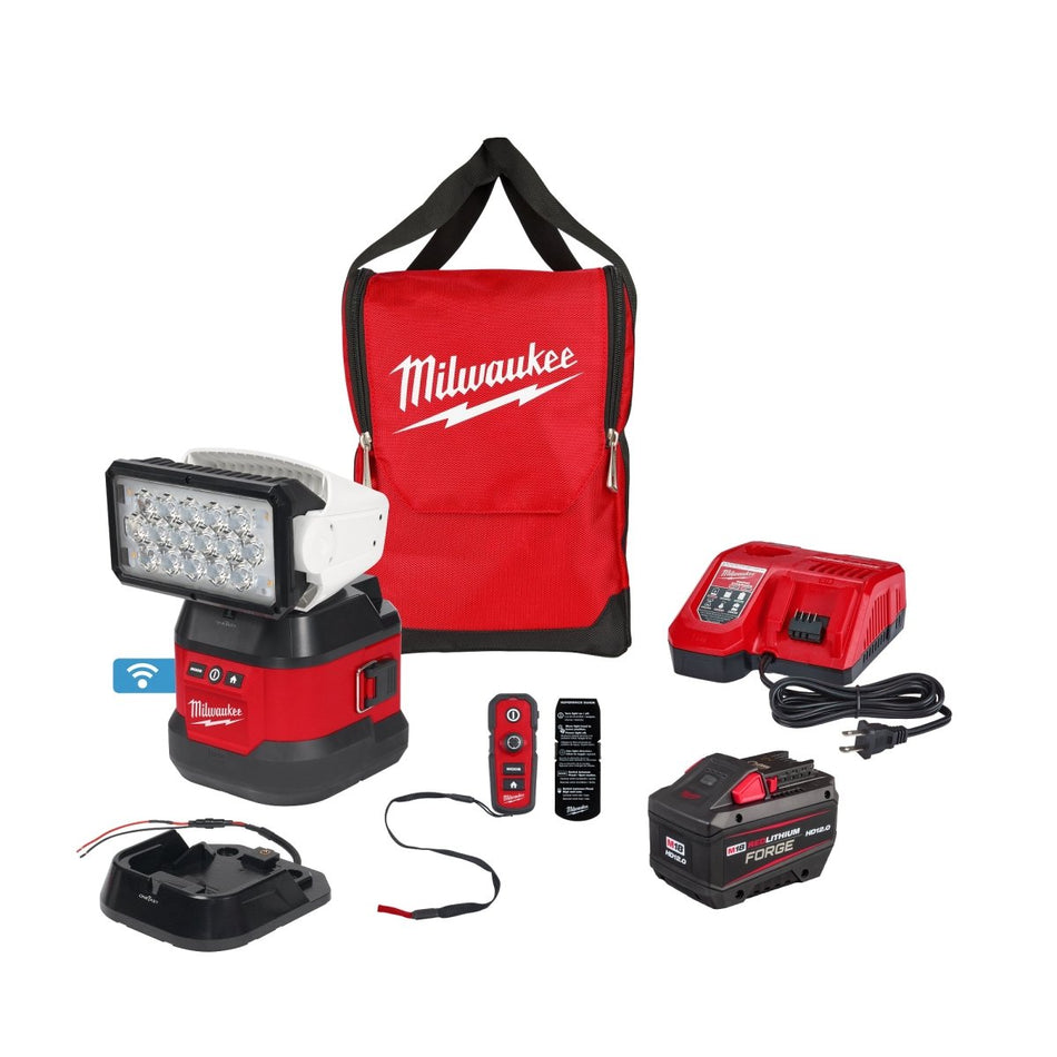 M18™ Utility Remote Control Search Light Kit w/ Portable Base - AAA Industrial Supply