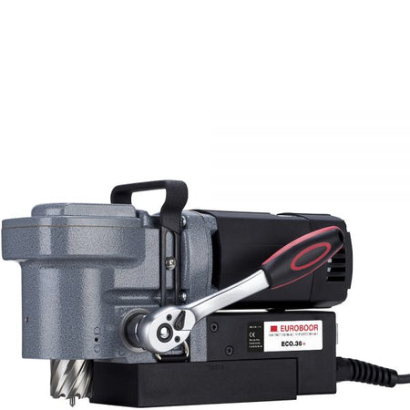 Magnetic drilling machine, 1 7/16", 110 V, US. - AAA Industrial Supply