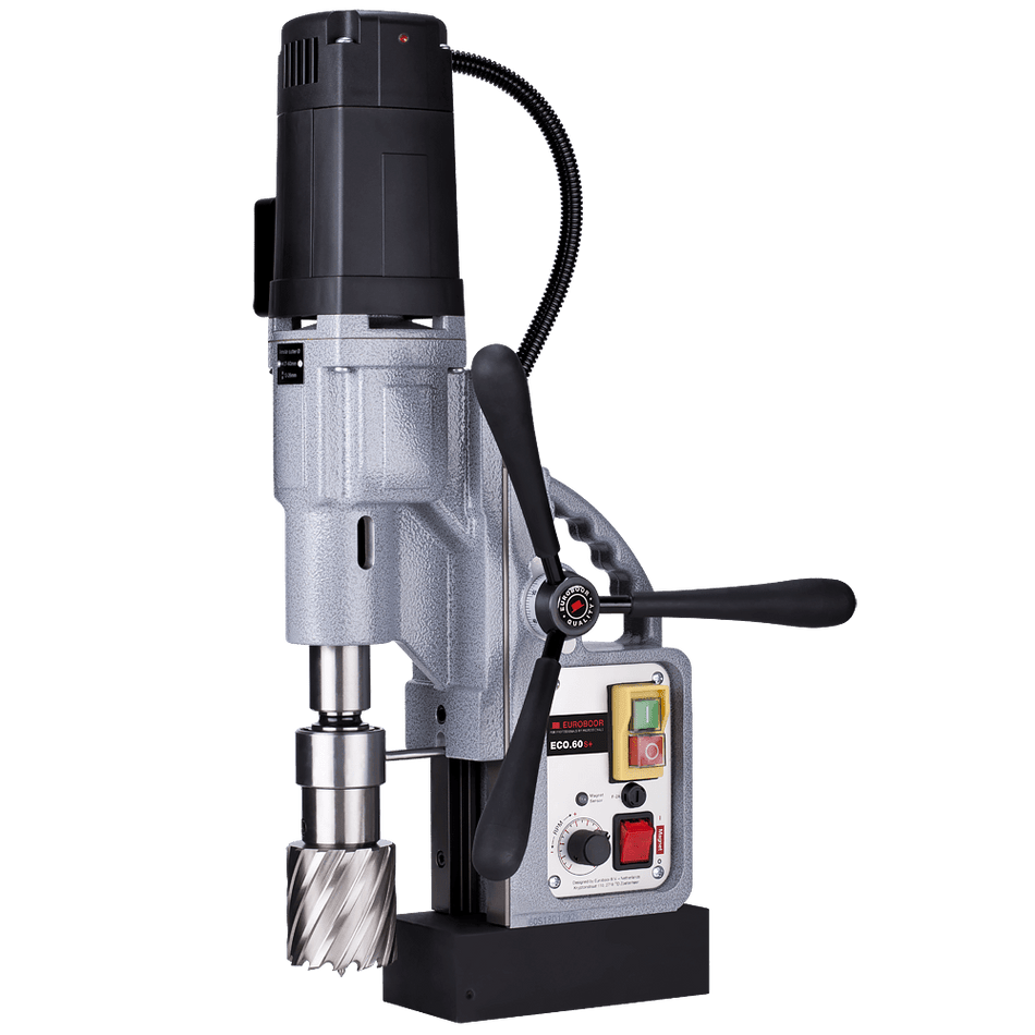 Magnetic drilling machine, 2 3/8", 110 V, US. - AAA Industrial Supply