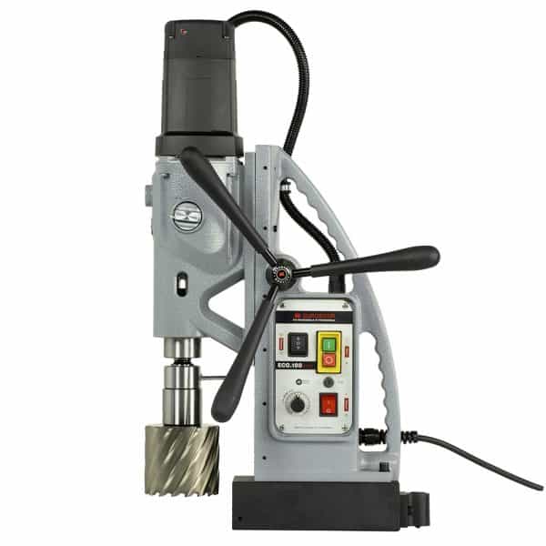 Magnetic drilling machine, 4", 110 V, US. - AAA Industrial Supply