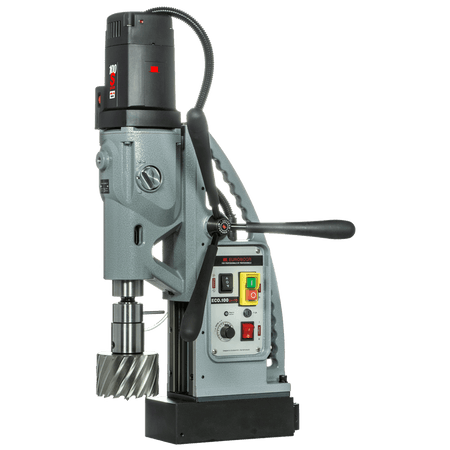 Magnetic drilling machine, 4", 110 V, US. - AAA Industrial Supply