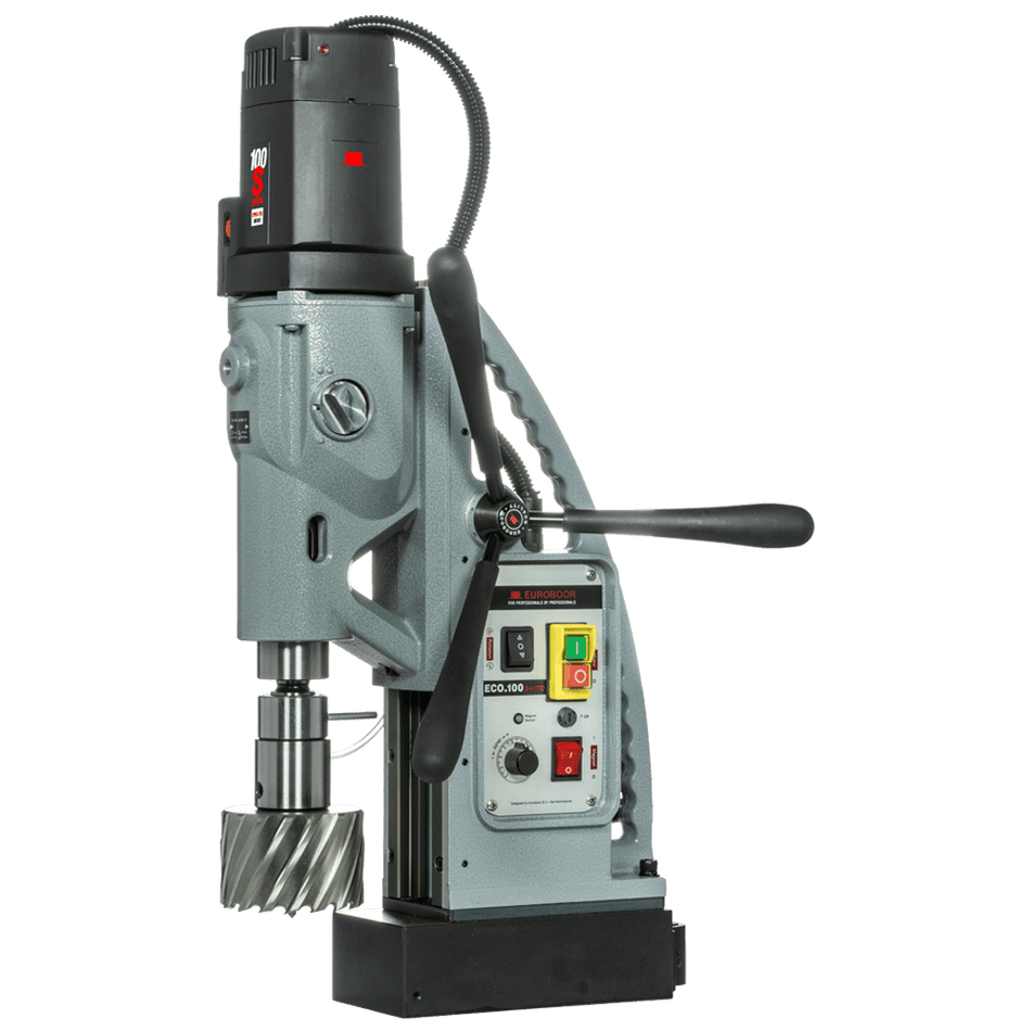 Magnetic drilling machine, 4", 110 V, US. - AAA Industrial Supply