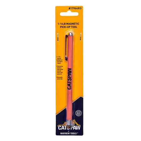 Mayhew 17964RD 1-1/2Lb Magnetic Pocket Pick-Up Tool - Red - AAA Industrial Supply
