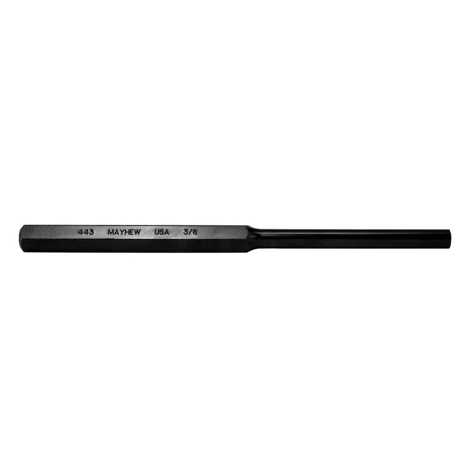 Mayhew Pro 21504 3/8-Inch Black Oxide Extra-Long Pin Punch - AAA Industrial Supply