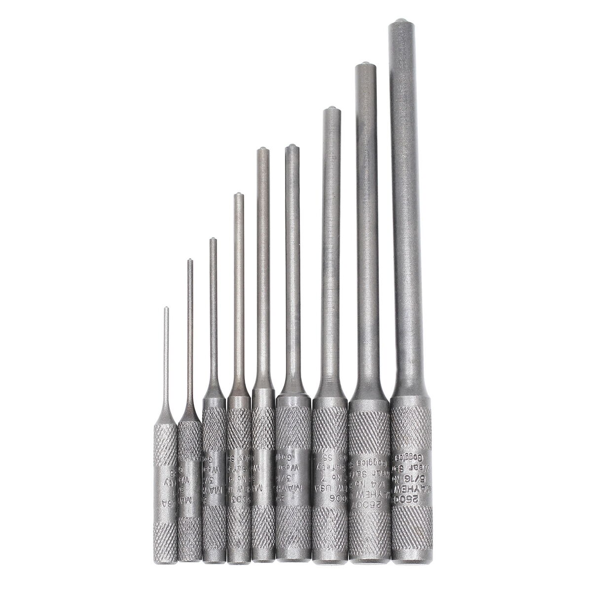 Mayhew Pro 62252 109-K Pilot Punch Kit, 9-Piece - AAA Industrial Supply