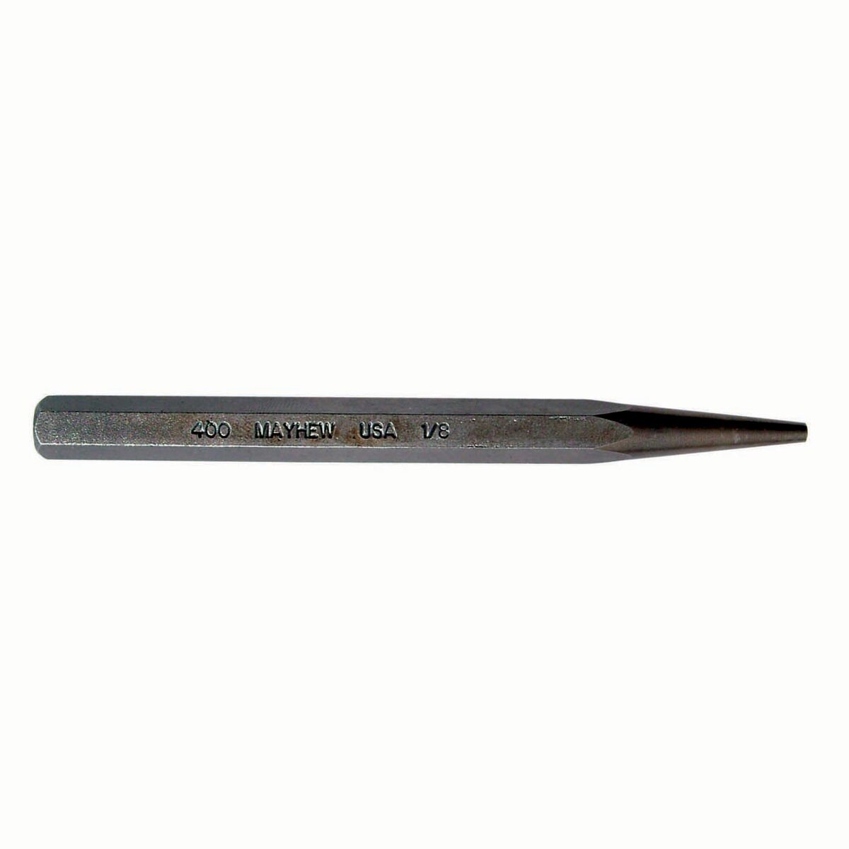 Mayhew Select 70001 1/8-Inch Reg Ec Solid Punch - AAA Industrial Supply