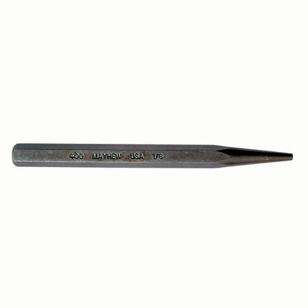 Mayhew Select 70001 1/8-Inch Reg Ec Solid Punch - AAA Industrial Supply