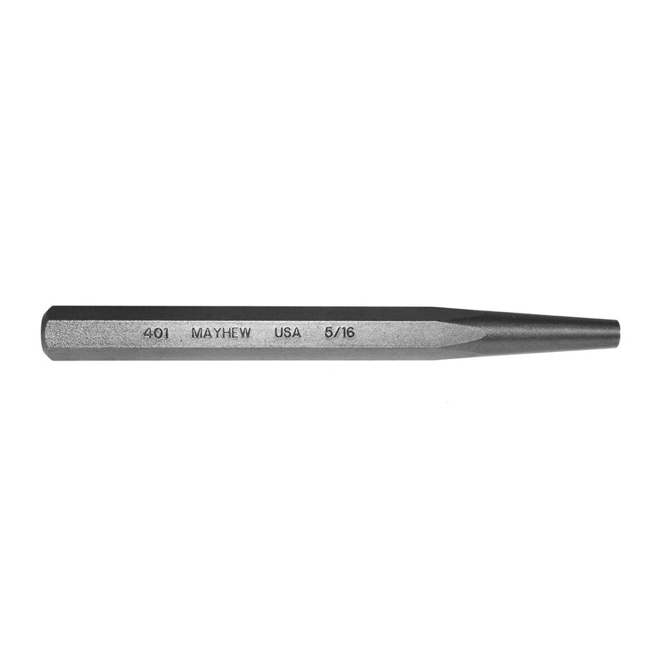 Mayhew Steel Products Tools 70105 Solid Punch, 5/16 x 6, Multicolor - AAA Industrial Supply