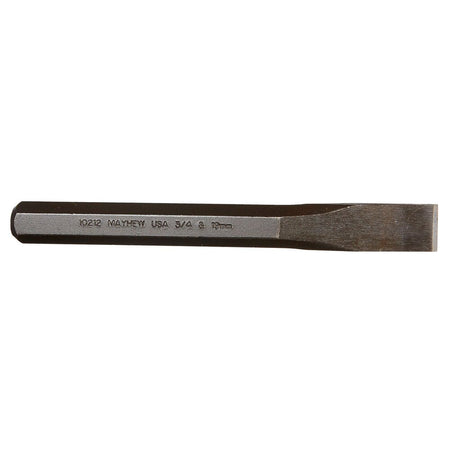 Mayhew Tools 10220 Cold Chisel, 1" - 25 mm x 8", Black Oxide Finish - AAA Industrial Supply