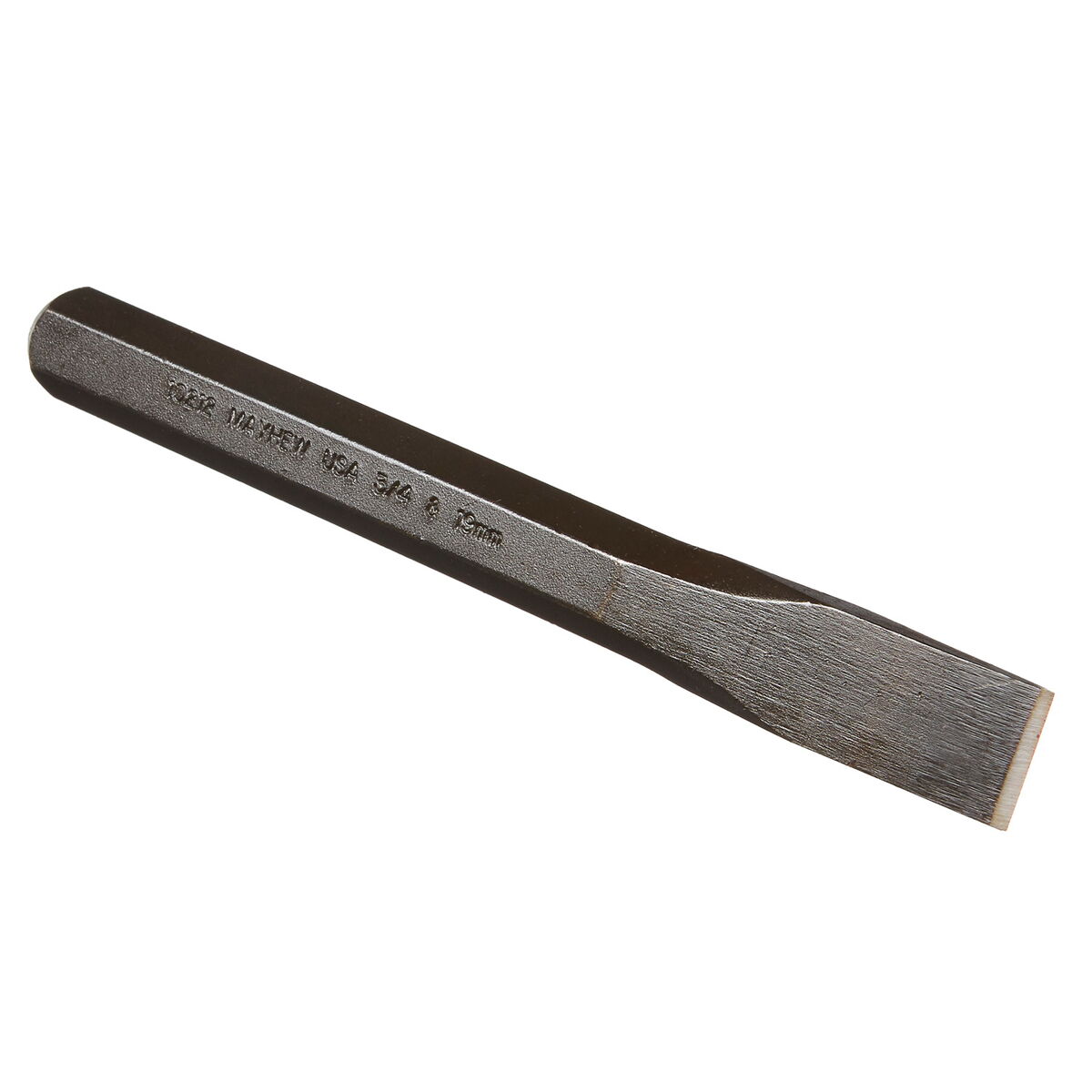 Mayhew Tools 10220 Cold Chisel, 1" - 25 mm x 8", Black Oxide Finish - AAA Industrial Supply