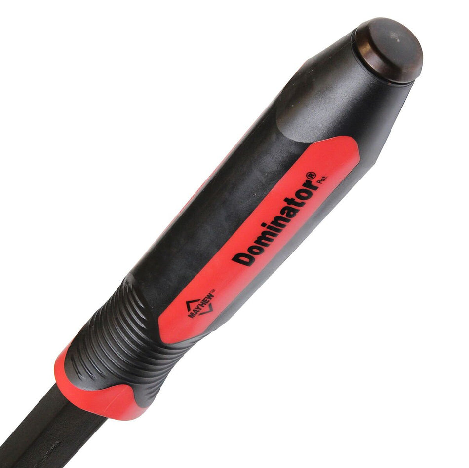 Mayhew Tools 14120 Dominator Pro Pry Bar, 58" Curved, Red - AAA Industrial Supply