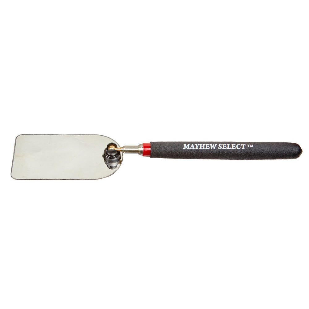 Mayhew Tools 17150 Stainless Steel Magnifying Mirror, Polished Steel - AAA Industrial Supply
