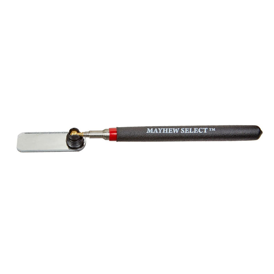 Mayhew Tools 17760 TeleMirror Telescoping Acrylic Mirror, 3/4" x 2-1/2", Black - AAA Industrial Supply