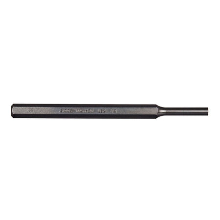 Mayhew Tools 21005 SAE Pin Punch, 1/4 x 1.25" Pin, 5-3/4" OAL x 3/8" Body, Black Oxide Finish - AAA Industrial Supply