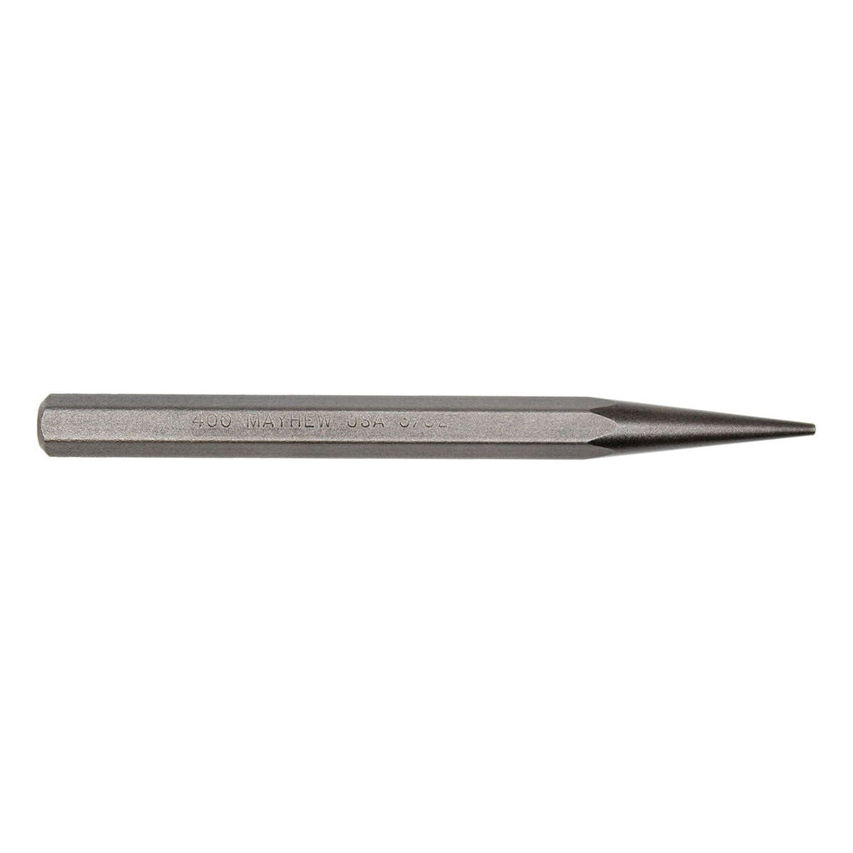 Mayhew Tools 70000 Solid Punch, 3/32" x 5", Shot Blast Finish - AAA Industrial Supply