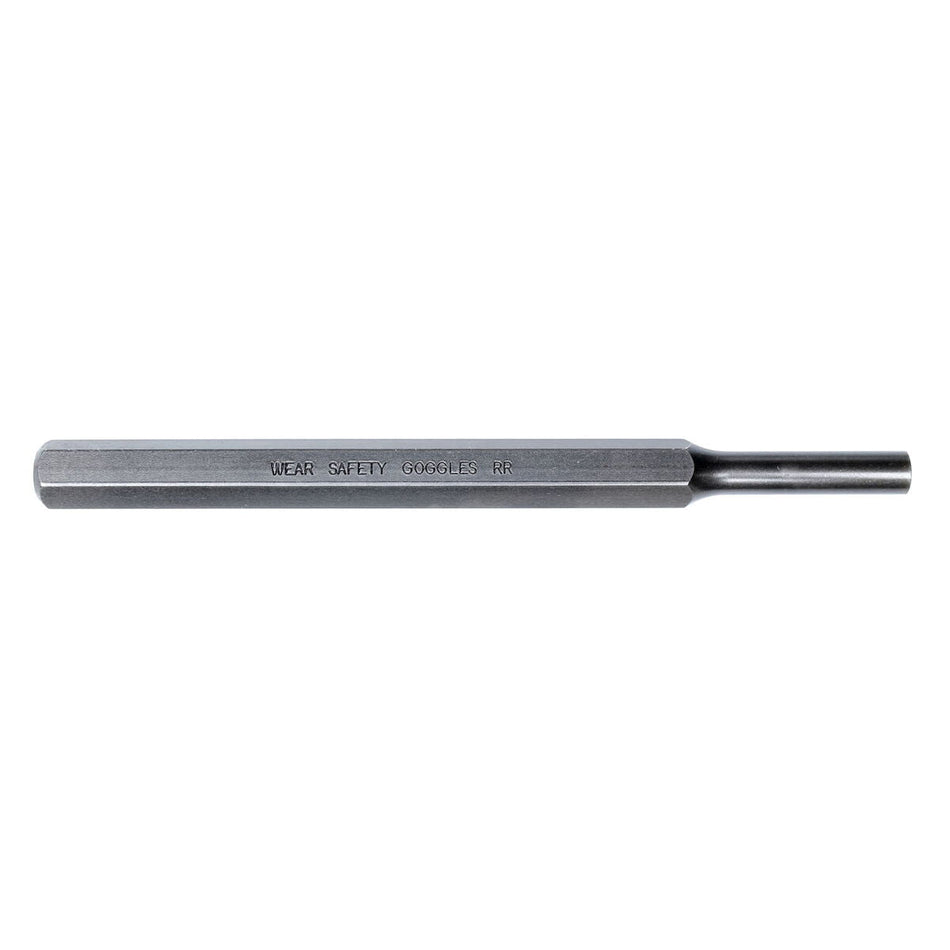 Mayhew Tools 71019 SAE Pin Punch, 5/16 x 1.25" Pin, 6" OAL x 7/16" Body, Shot Blast Finish - AAA Industrial Supply