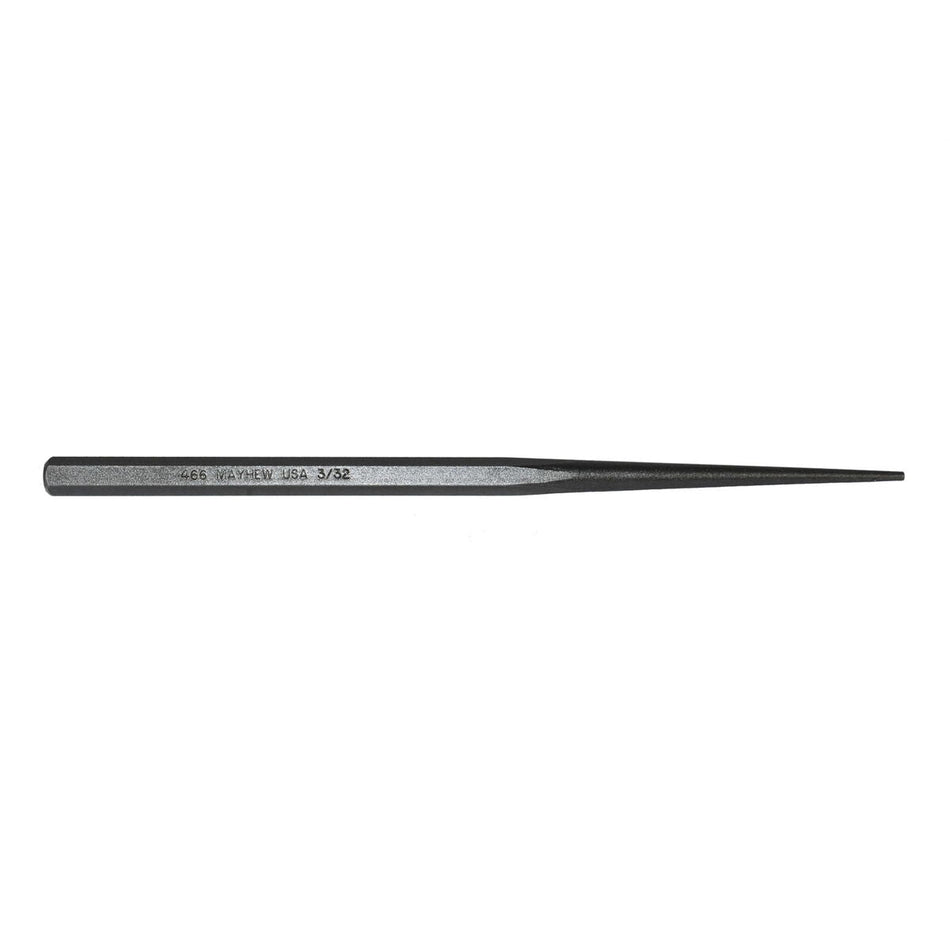 Mayhew Tools 72021 Line-Up Punch, 3/32" x 8", Blast Finish - AAA Industrial Supply