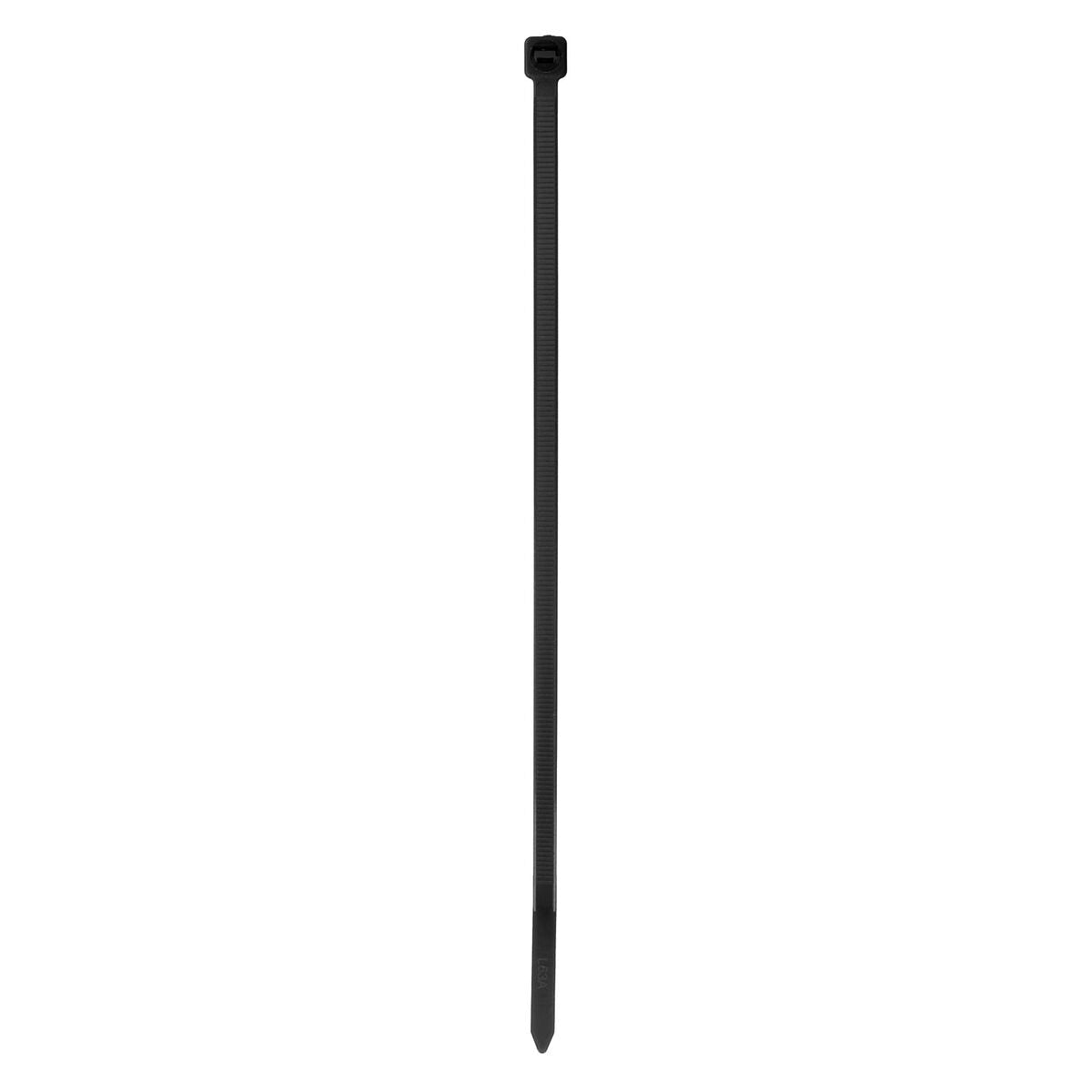 Mayhew Tools MB8-40BLK-C Nylon Cable Ties, 8" 40 lbs. Tensile Strength, 100-Pack, UV Black - AAA Industrial Supply