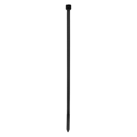 Mayhew Tools MB8-40BLK-C Nylon Cable Ties, 8" 40 lbs. Tensile Strength, 100-Pack, UV Black - AAA Industrial Supply