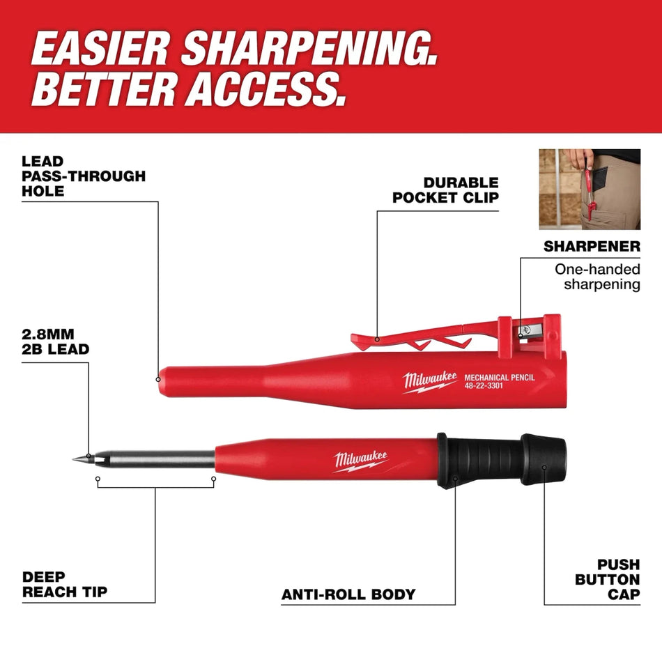 Mechanical Pencil with Lead Pack - AAA Industrial Supply